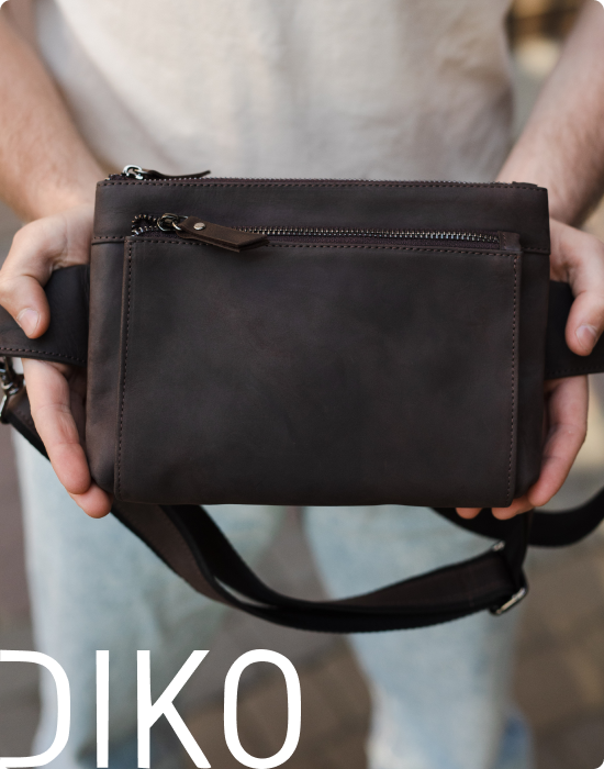 Чоловічі аксесуари зі шкіри купити в DIKO